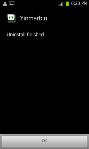 Yinmarbin-Application-Uninstall-Finish